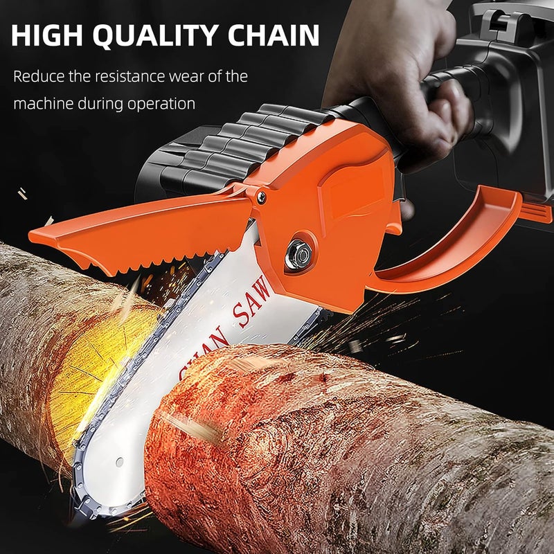 Fifchall [2 Pieces] GTA 26 4 Inch Mini Chainsaw Chain for Stihl GTA 26 Replace Blade Pruner Mini Chainsaw Hand Held 4" Replacement Chains for Cordless Electric Portable Mini Chainsaw for Wood Branch Cutting - Image 4